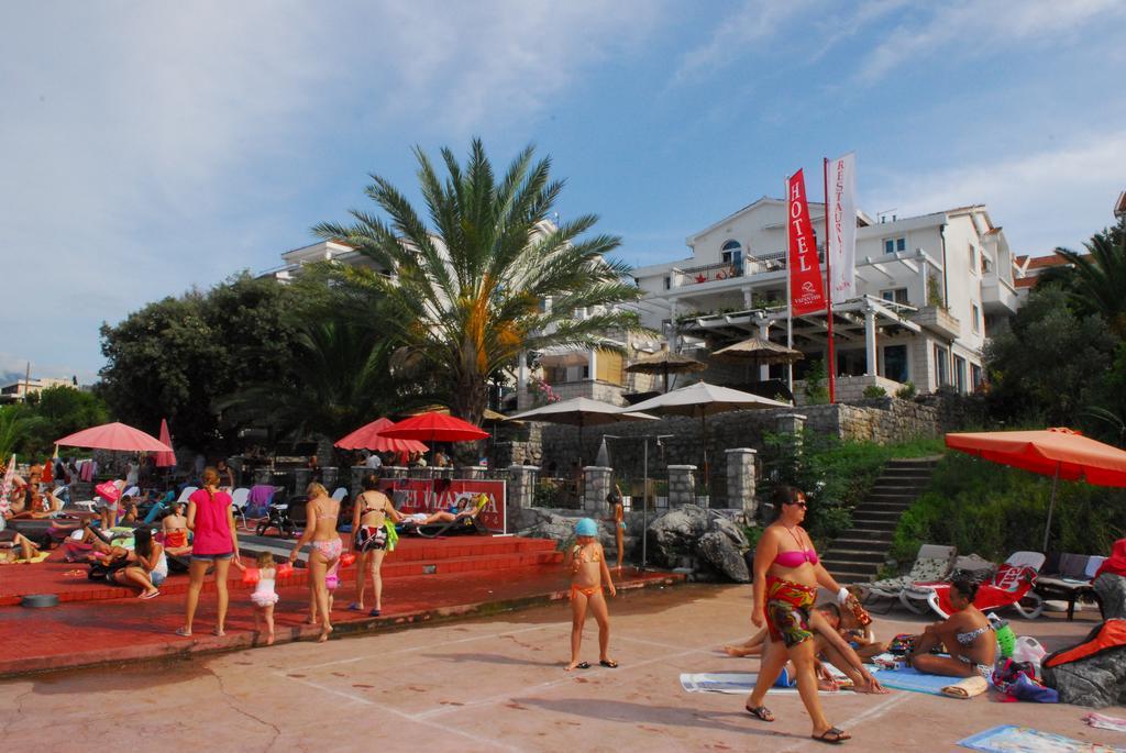 Hotel Vizantija Tivat Kültér fotó